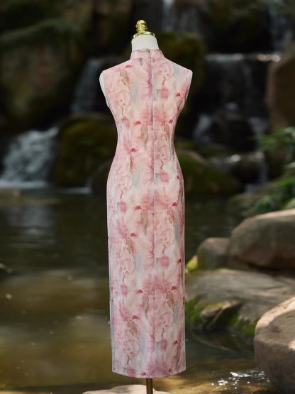 Ci Leng Floral Cheongsam