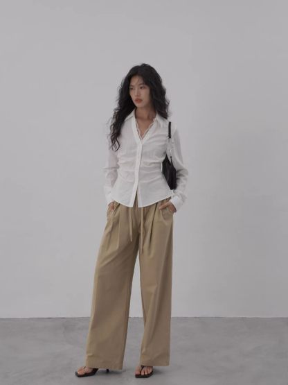 Kendy Lacey Trim Shirt