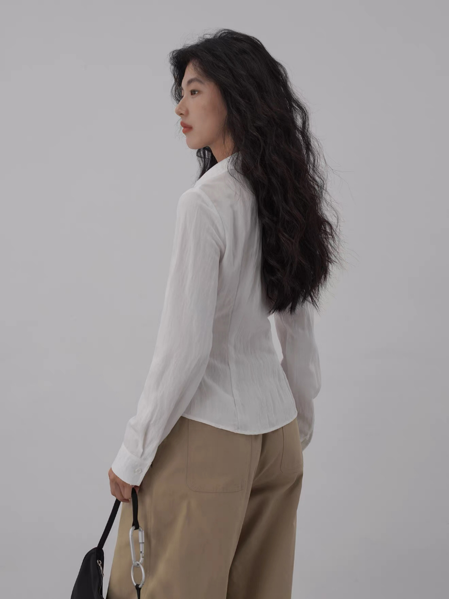 Kendy Lacey Trim Shirt