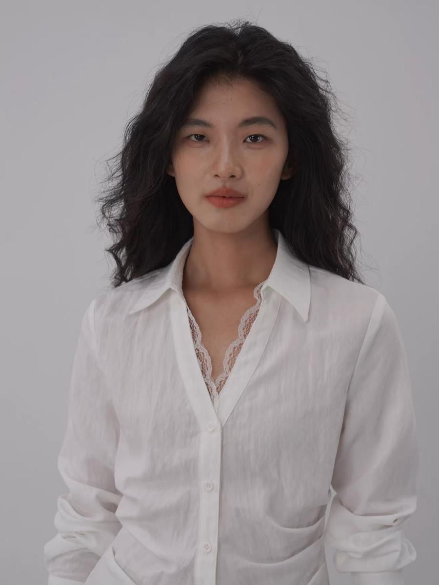 Kendy Lacey Trim Shirt