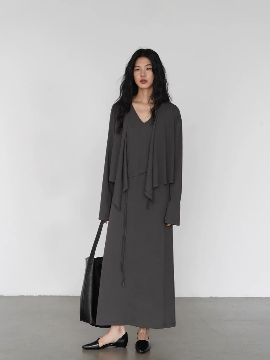 Kehlani Two Piece Cardigan and Dress Set