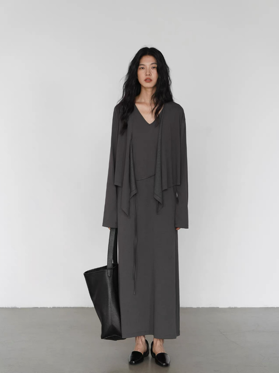 Kehlani Two Piece Cardigan and Dress Set