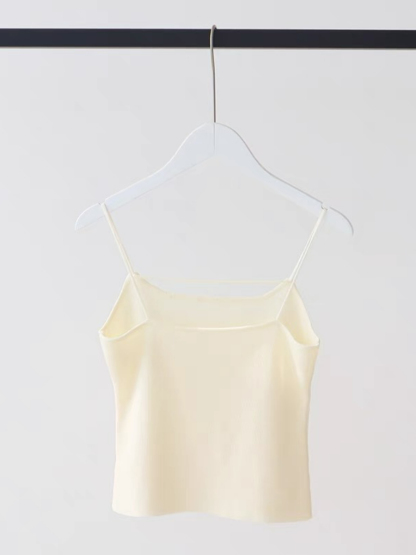 Elaine Knit Cami Top-The Black Bow-