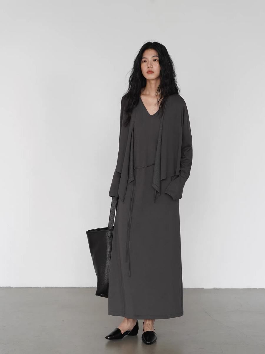 Kehlani Two Piece Cardigan and Dress Set