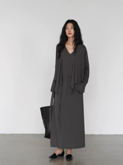 Kehlani Two Piece Cardigan and Dress Set