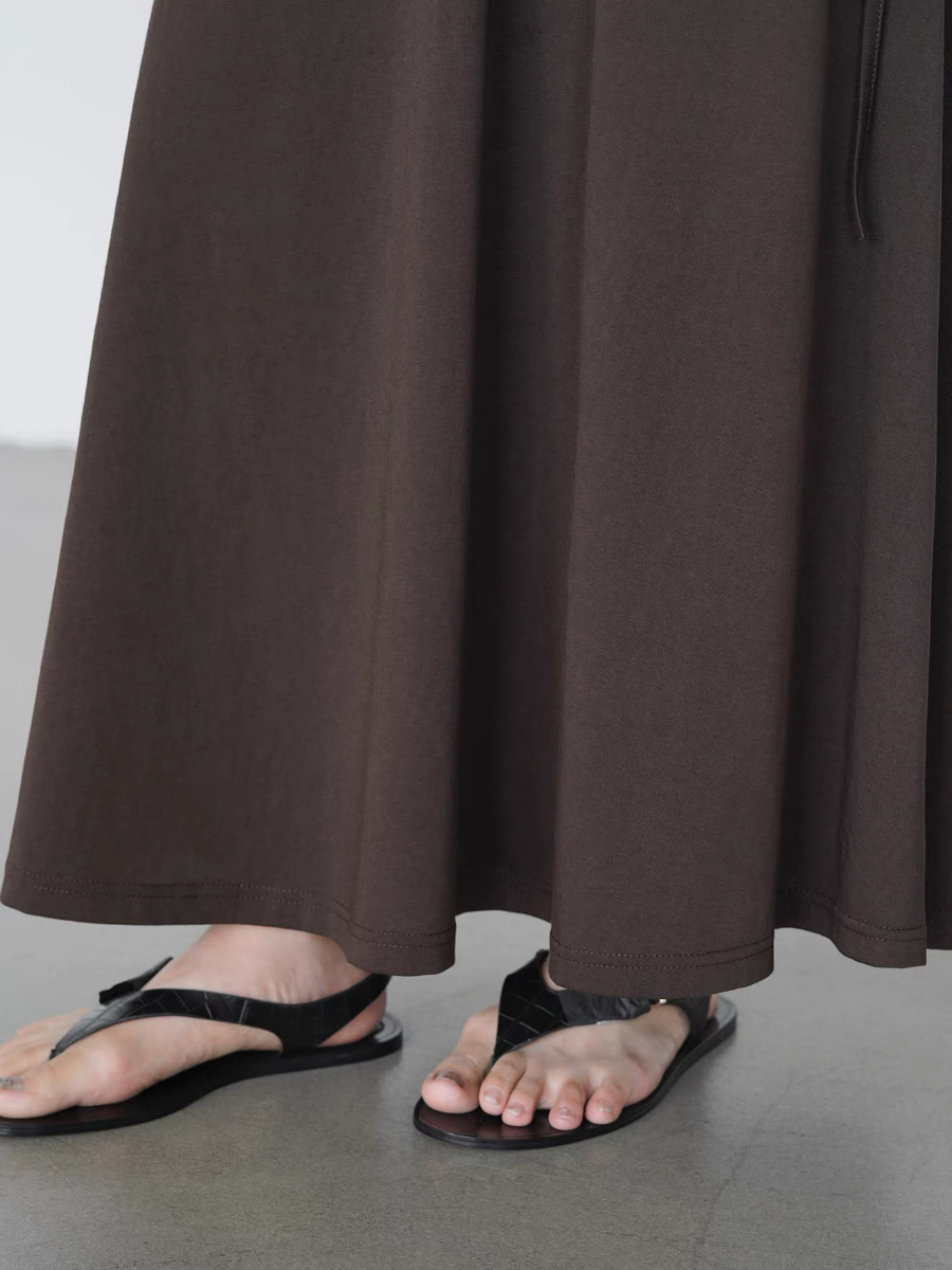 Khlo Round Neck Top & Skirt Set