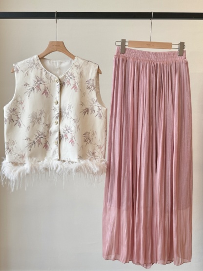 Yun Er Flowy Wide Leg Pants