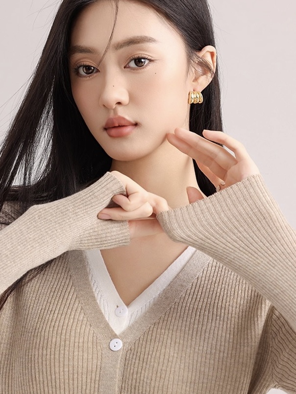 Lennon Fake Two Piece Cardigan