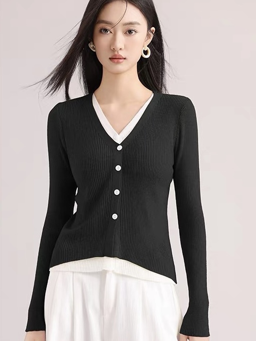 Lennon Fake Two Piece Cardigan