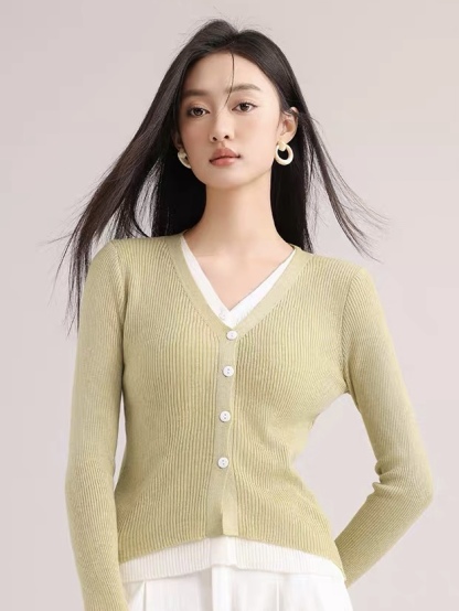 Lennon Fake Two Piece Cardigan