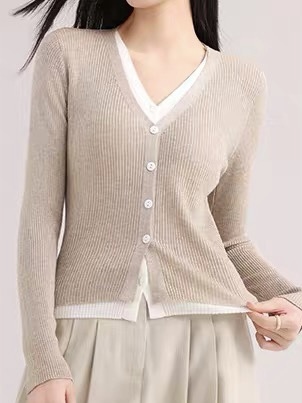 Lennon Fake Two Piece Cardigan