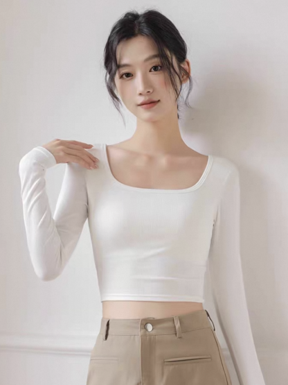 Lilian Square Neck Top