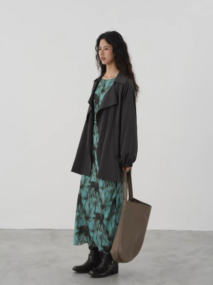 Kayce Water Dye Long Sleeve Dress