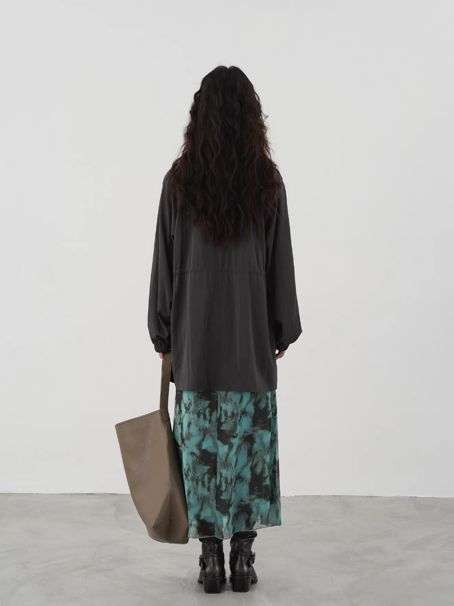 Kayce Water Dye Long Sleeve Dress