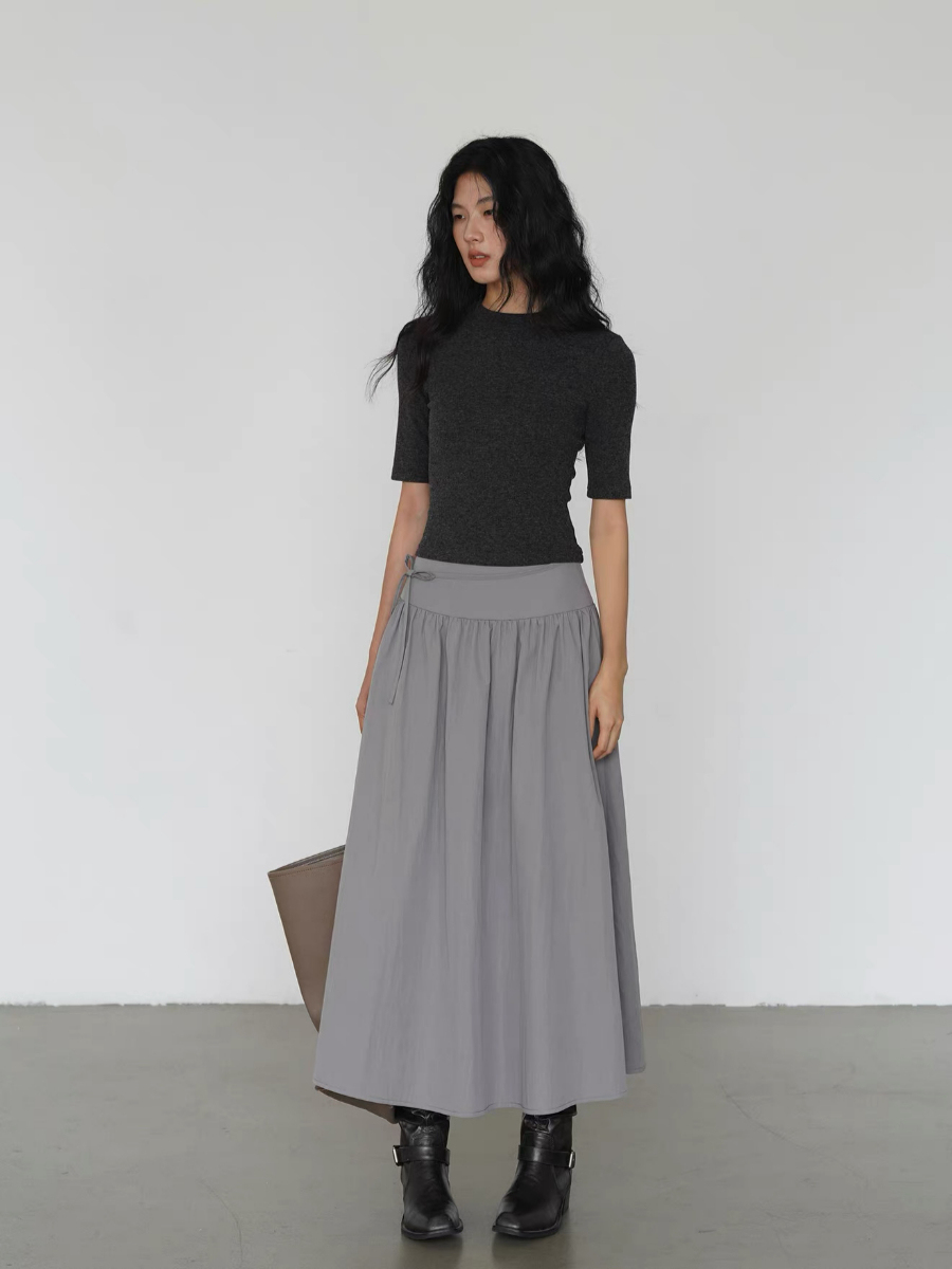 Koda Crew Neck Mid Sleeve Knit Top