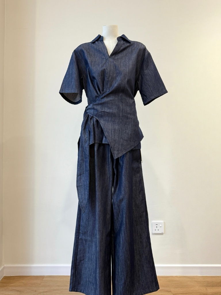 Lincoln Denim Top & Pants Set (POS)