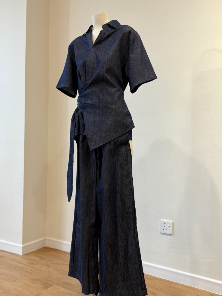 Lincoln Denim Top & Pants Set (POS)