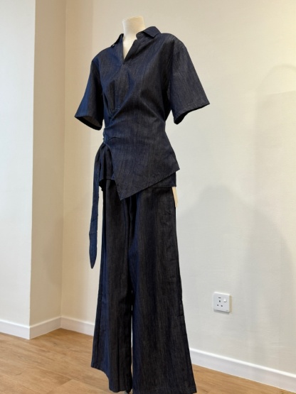 Lincoln Denim Top & Pants Set (POS)