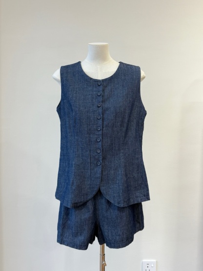 Leonel Denim Top & Short (POS)