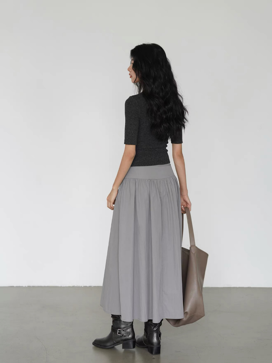Koda Crew Neck Mid Sleeve Knit Top