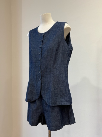 Leonel Denim Top & Short (POS)