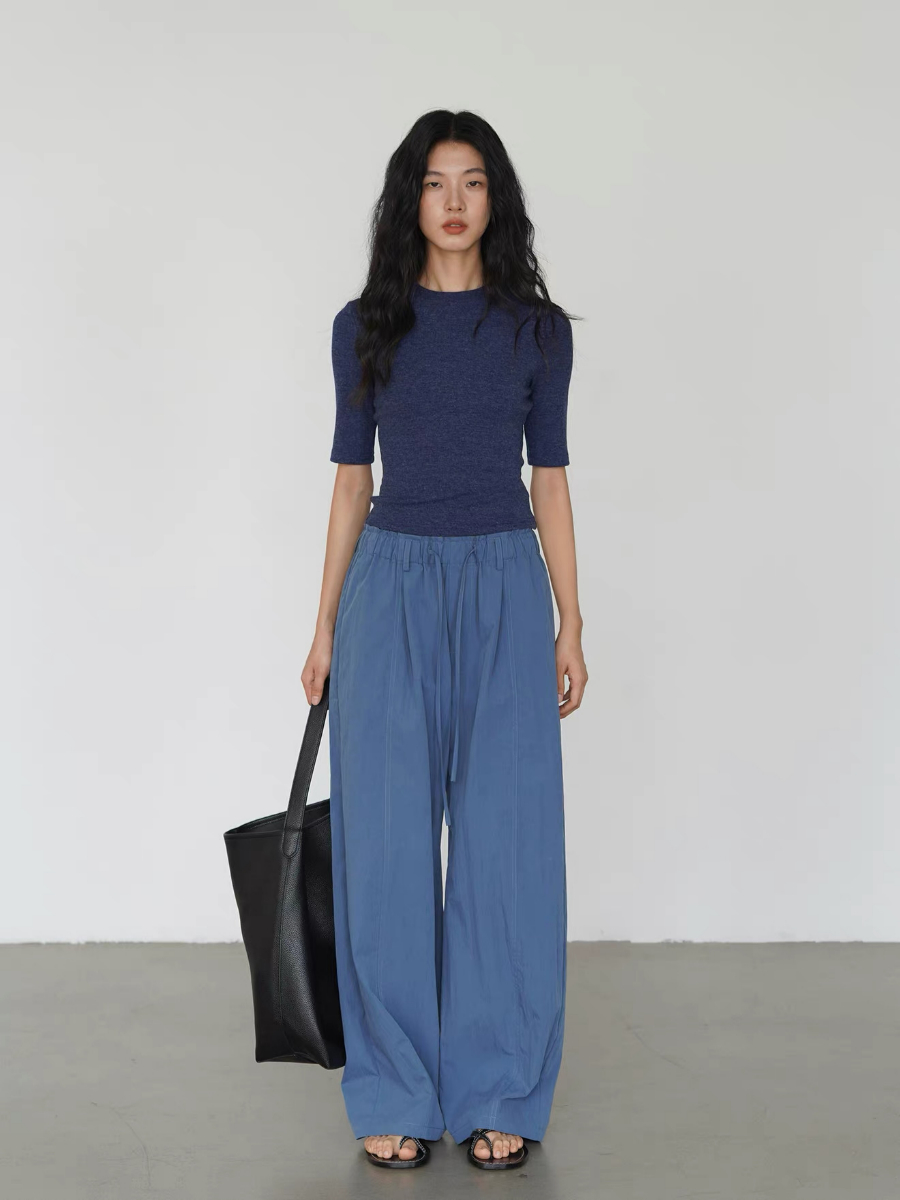 Koda Crew Neck Mid Sleeve Knit Top