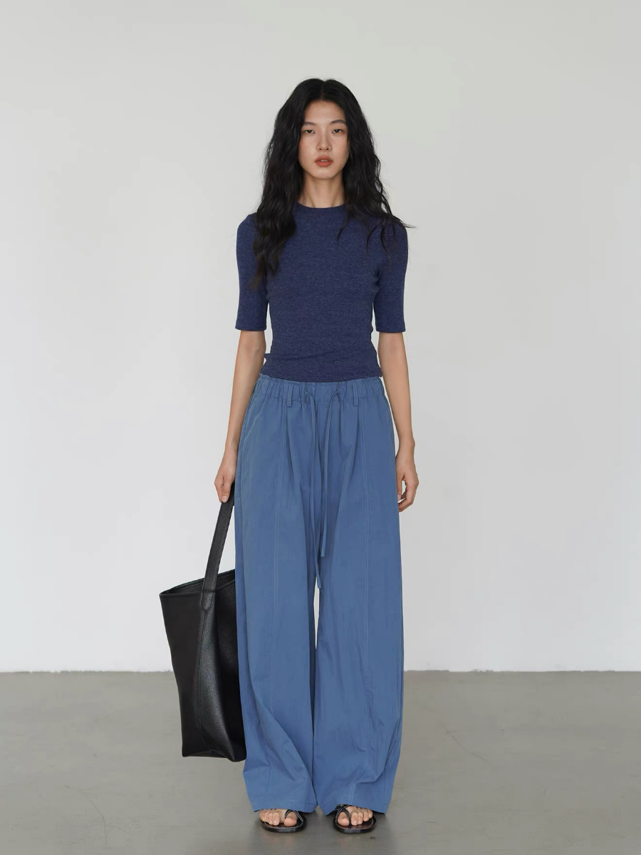 Koda Crew Neck Mid Sleeve Knit Top