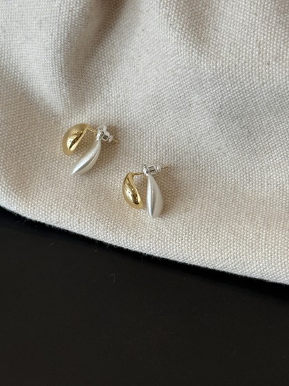 Ji-San Dual Finish Convertible Earrings