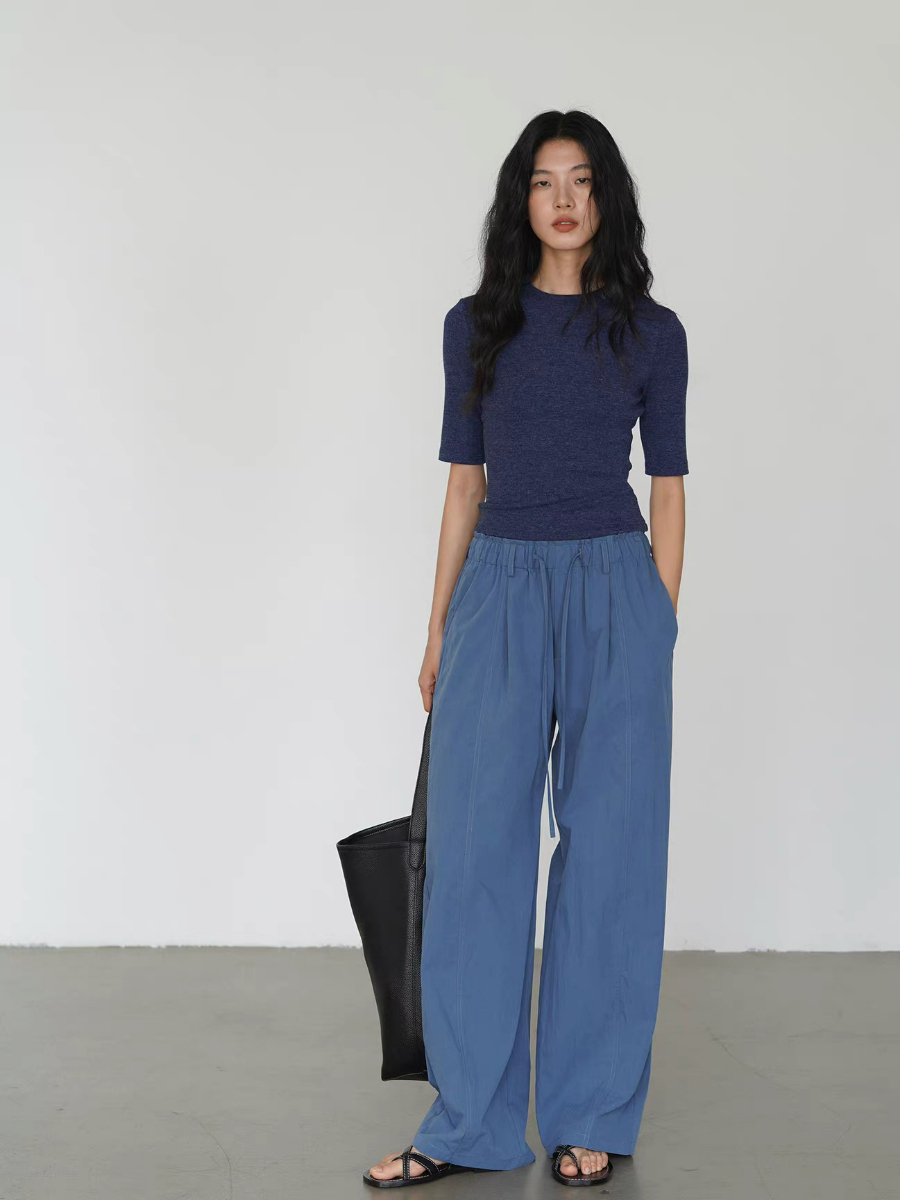 Koda Crew Neck Mid Sleeve Knit Top