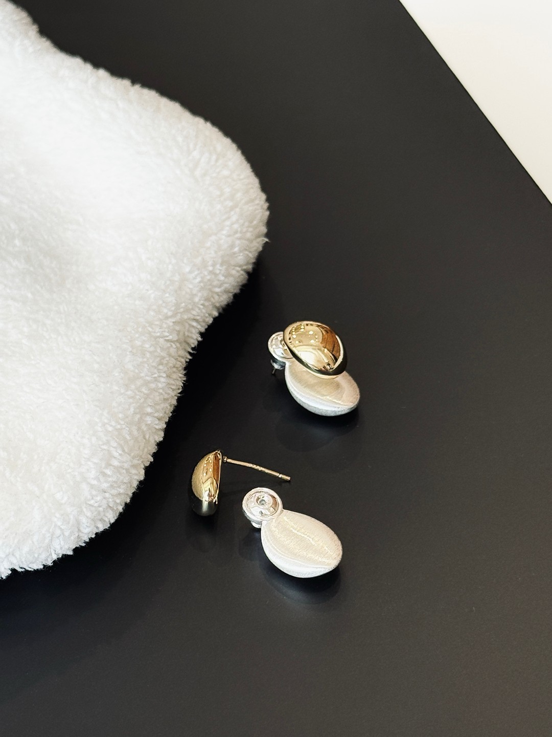 Ji-San Dual Finish Convertible Earrings