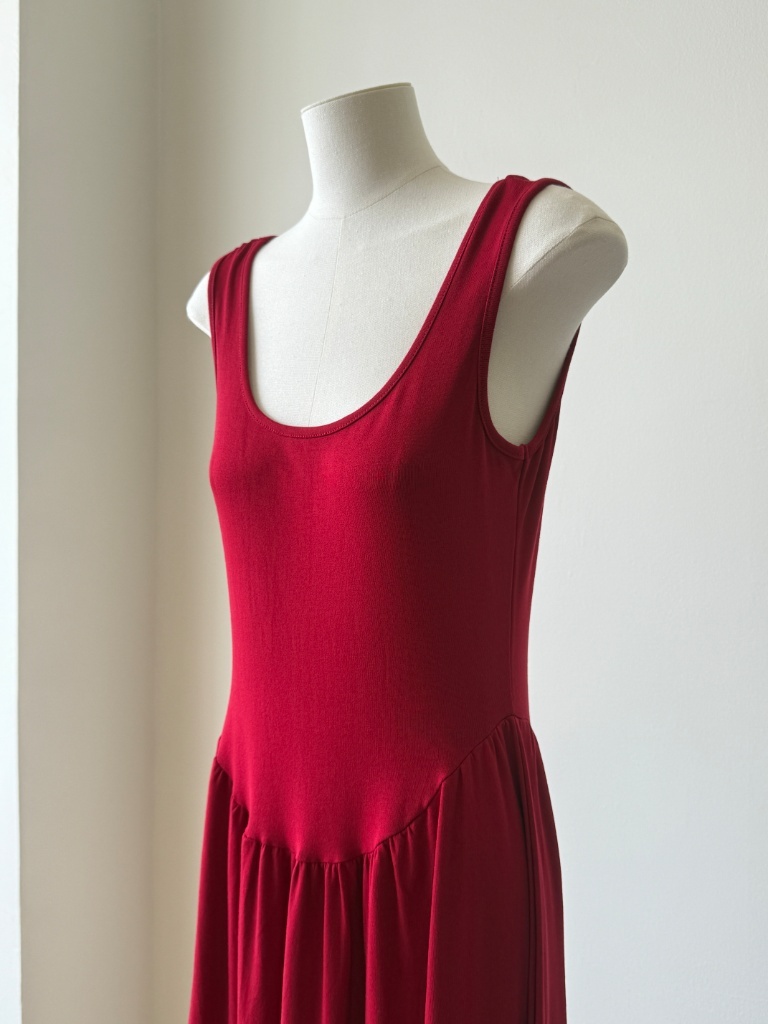 Lucya Round Neck Sleeveless Maxi Dress