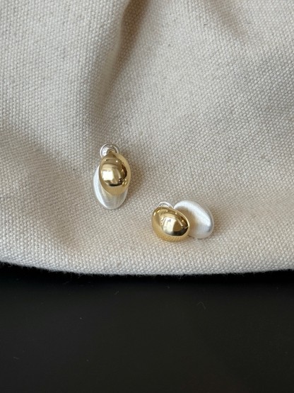 Ji-San Dual Finish Convertible Earrings
