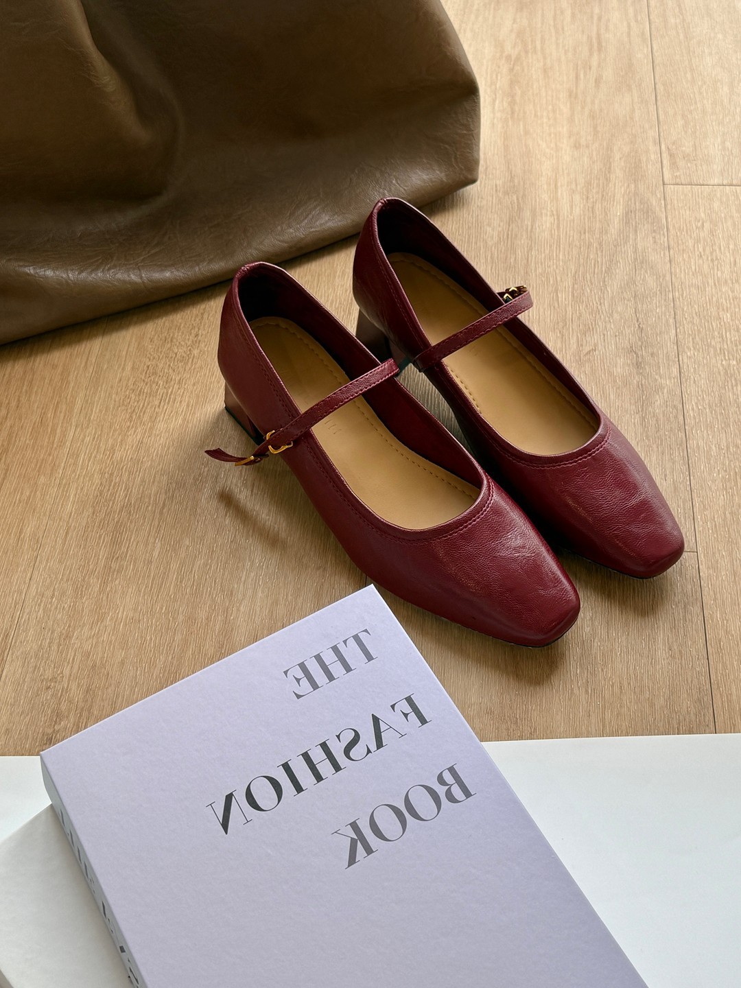 Merlot Mary Jane Heels