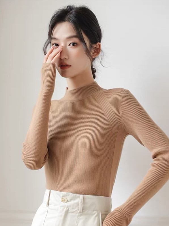 Lauren Mid Neck Knit Top