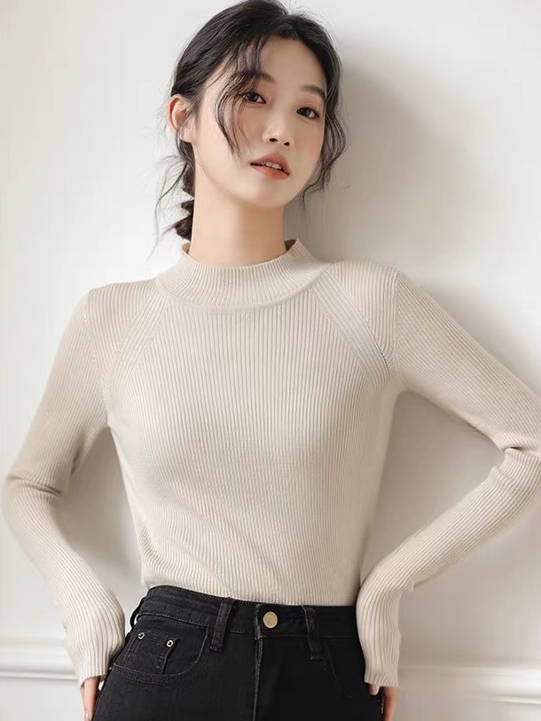 Lauren Mid Neck Knit Top