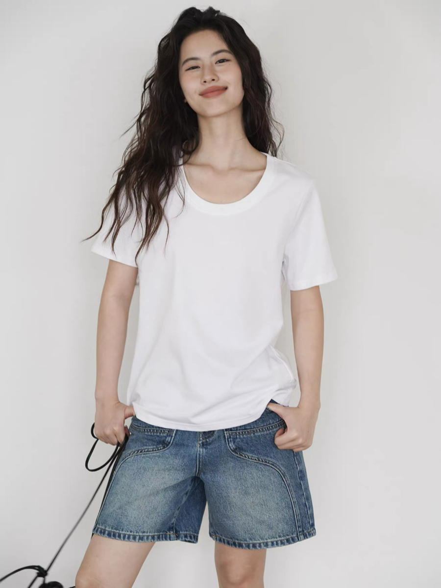 Kira Round Neck Tee