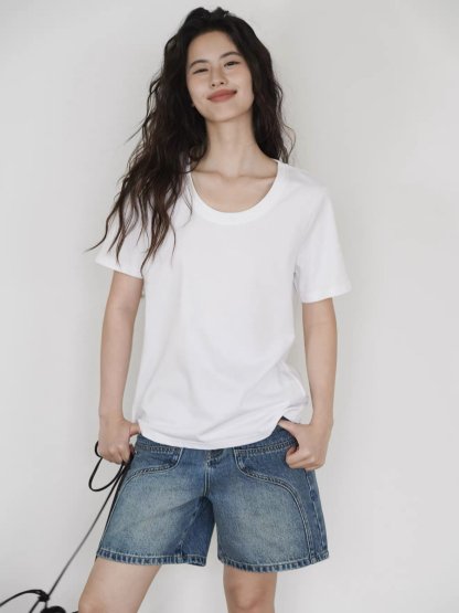 Kira Round Neck Tee