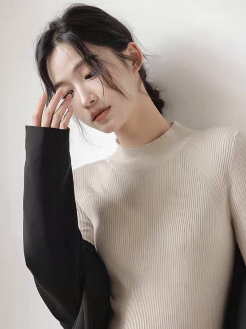 Lauren Mid Neck Knit Top