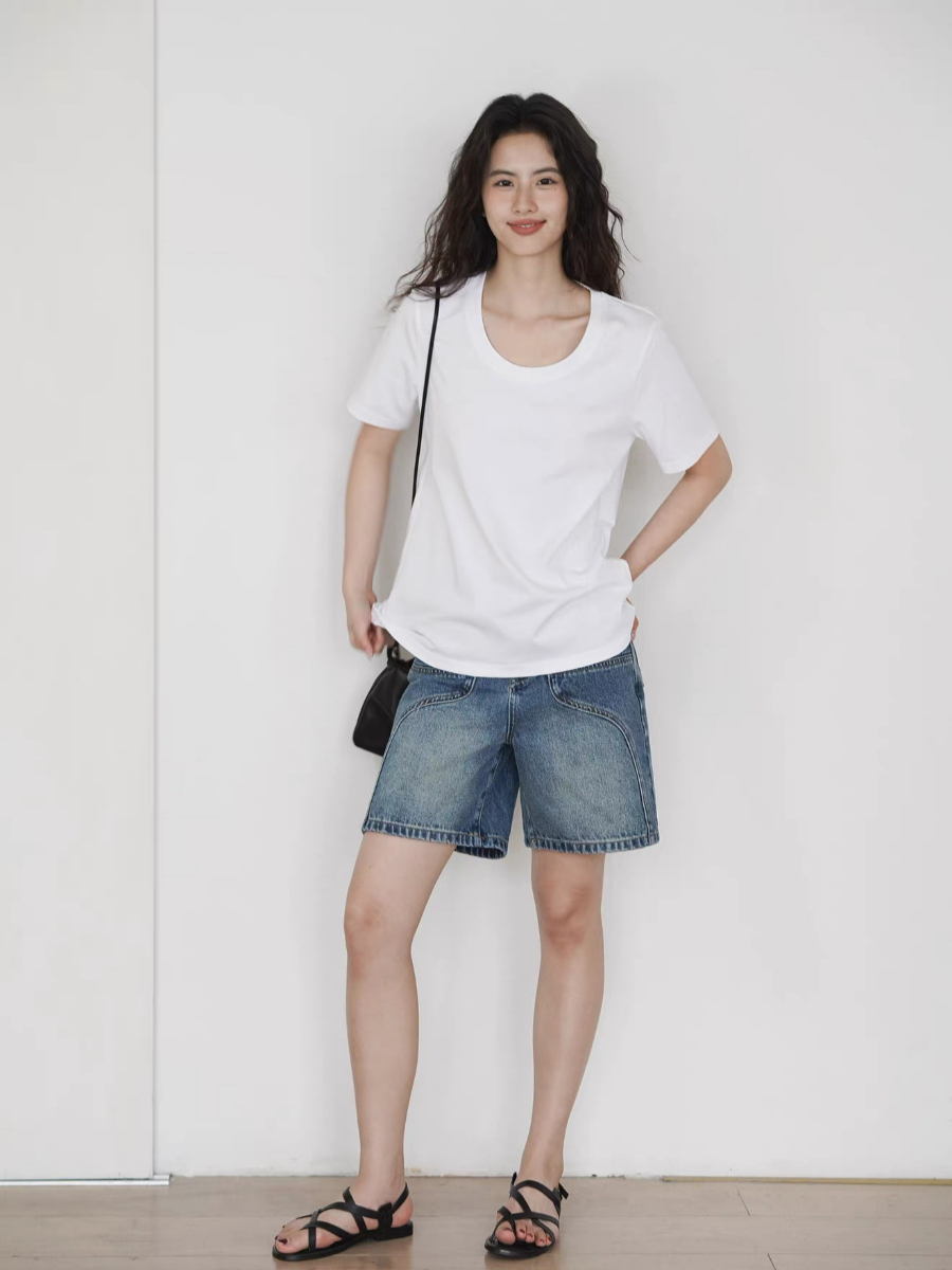 Kira Round Neck Tee