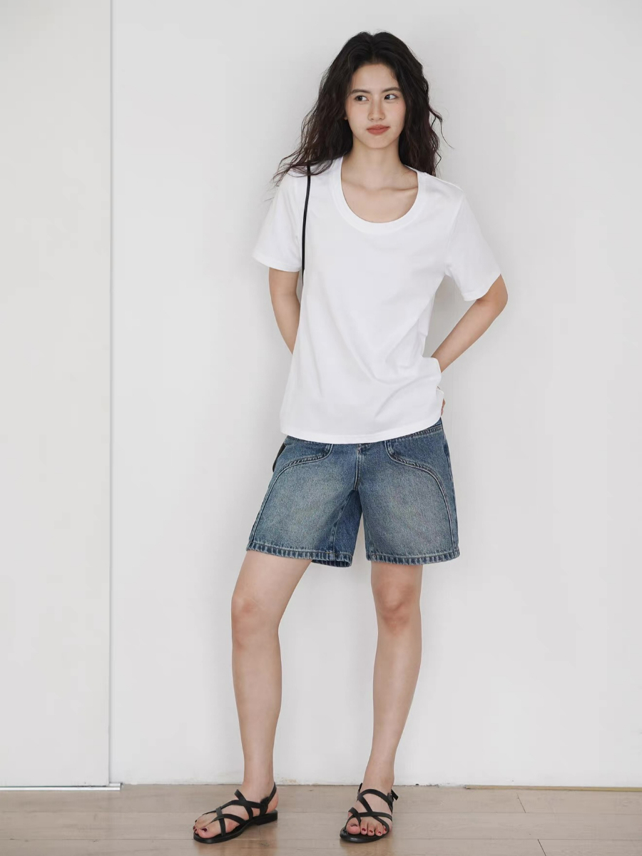 Kira Round Neck Tee