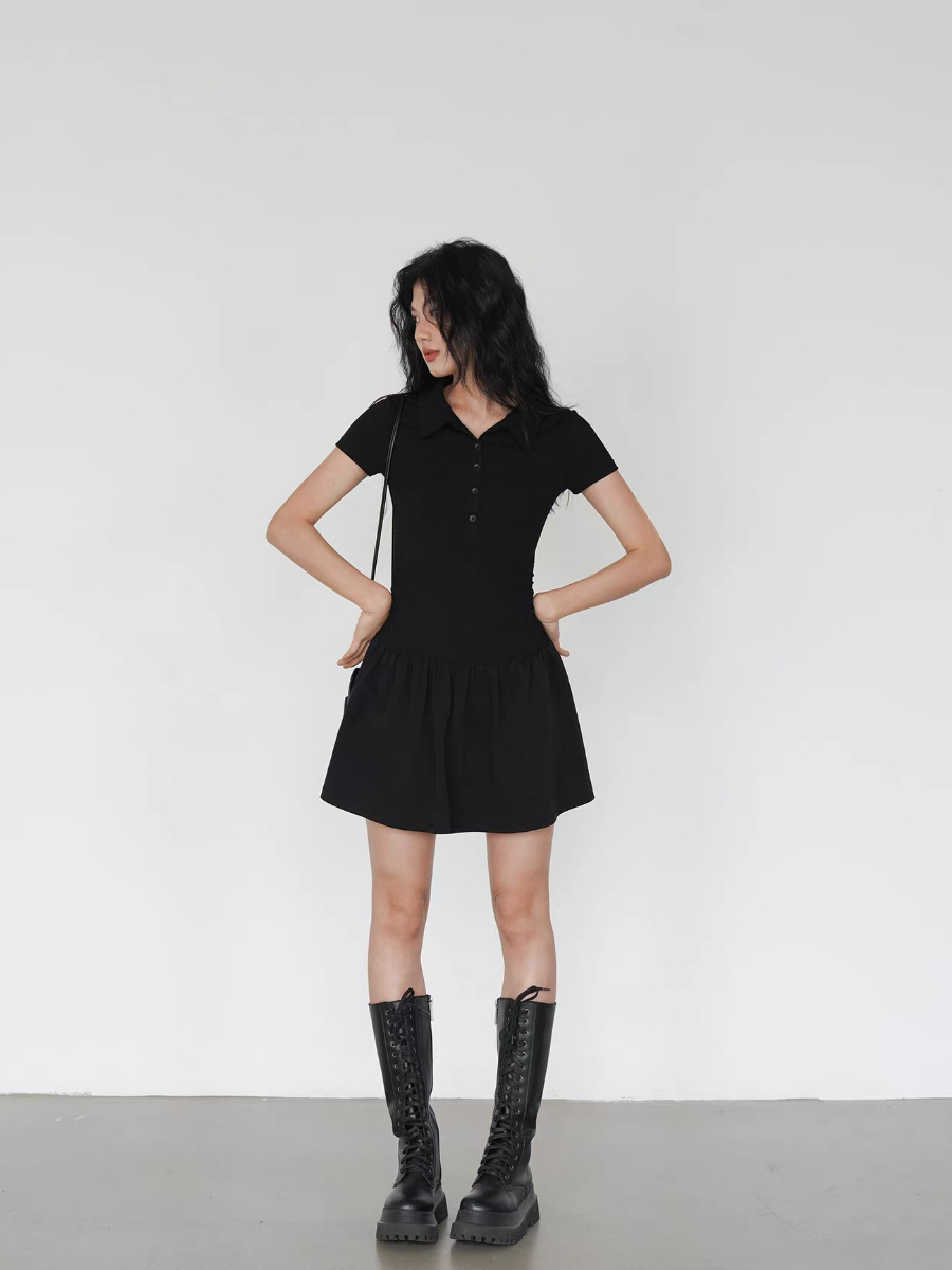 Kataley Mini Collar Dress