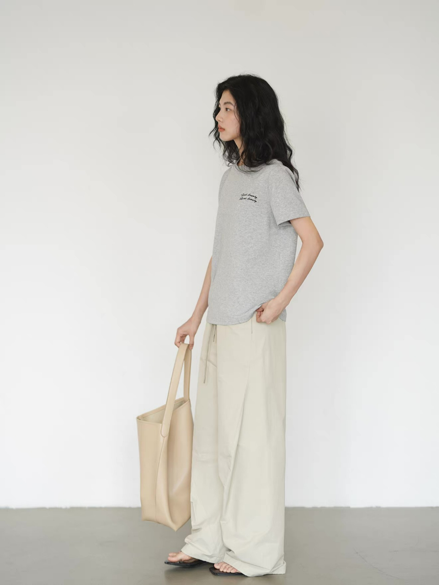 Klay Embroidery Words Tee