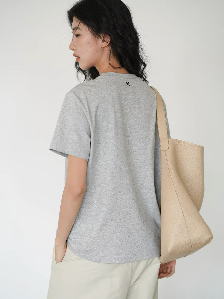 Klay Embroidery Words Tee