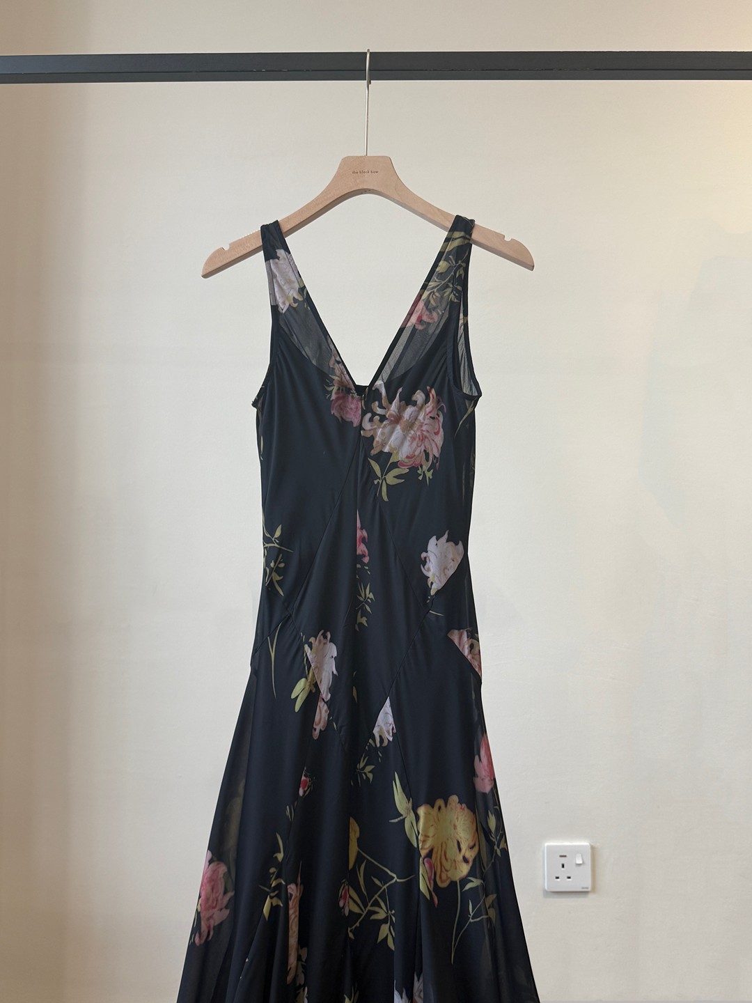 Lena U-Neck Floral Printing Maxi Dress