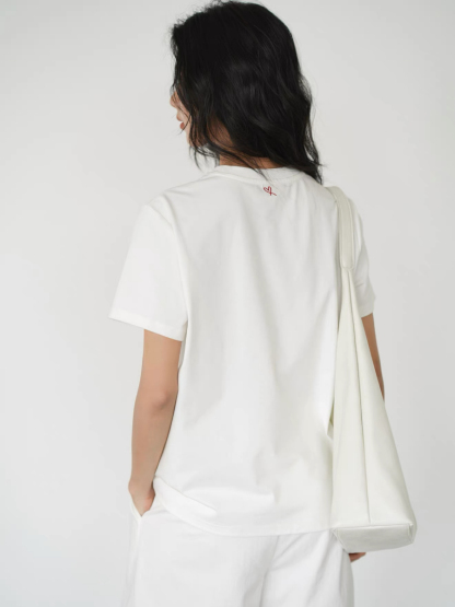 Klay Embroidery Words Tee