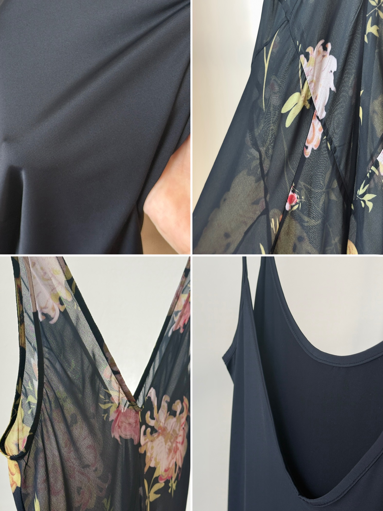 Lena U-Neck Floral Printing Maxi Dress