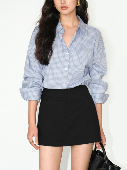 Jennie OL Mini Skirt-The Black Bow-