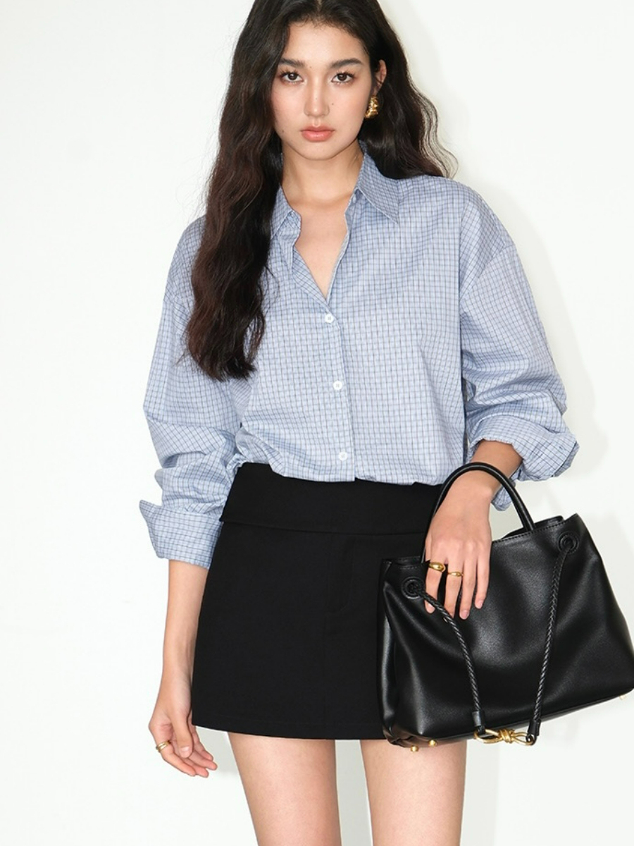 Jennie OL Mini Skirt-The Black Bow-