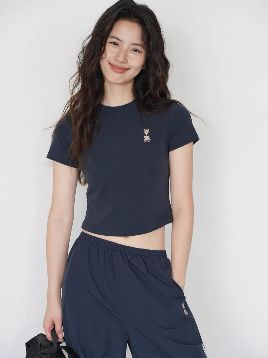 Keddy Bear Bear Crop Top