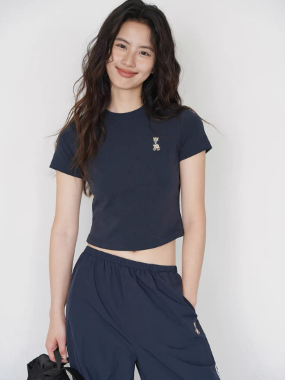 Keddy Bear Bear Crop Top